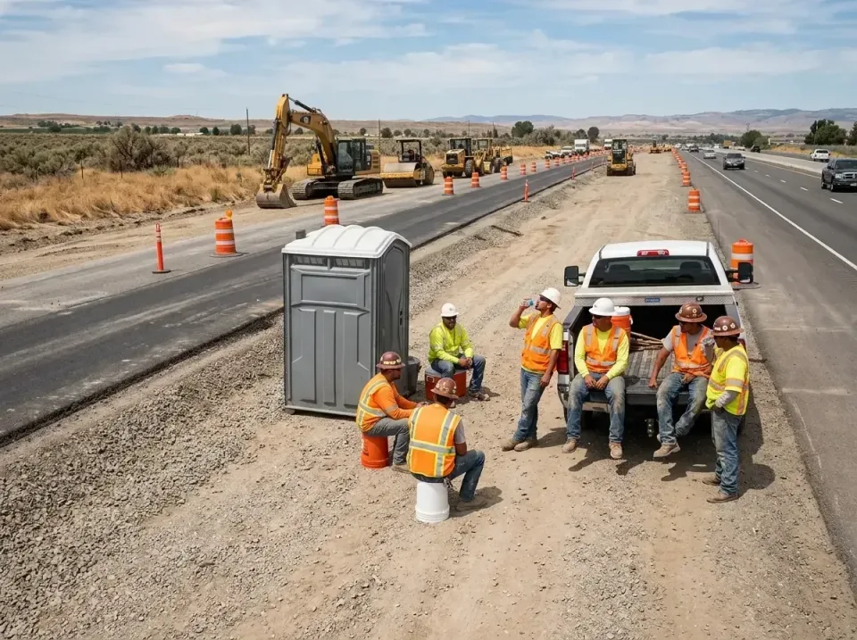 highway-road-construction-crew-007 — frequently asked questions, Porta Potty and Restroom Rentals in Anderson, SC
